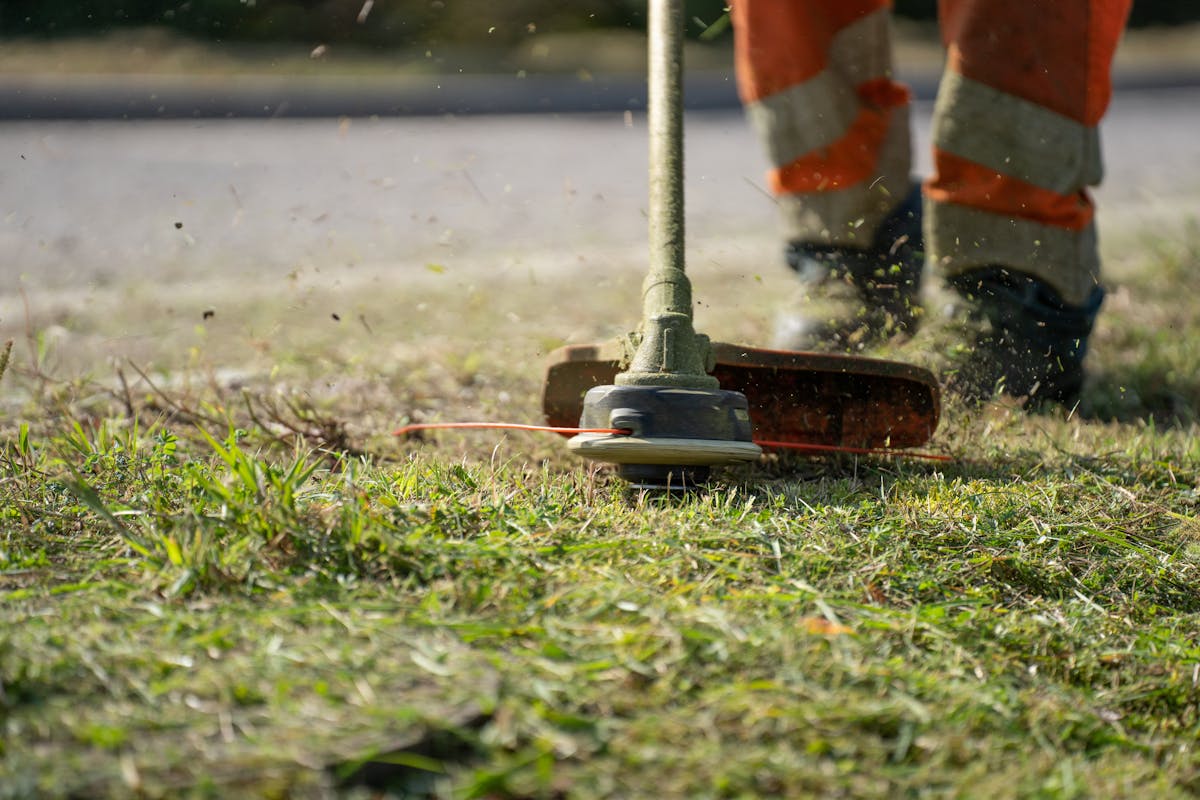 Lawn edging service